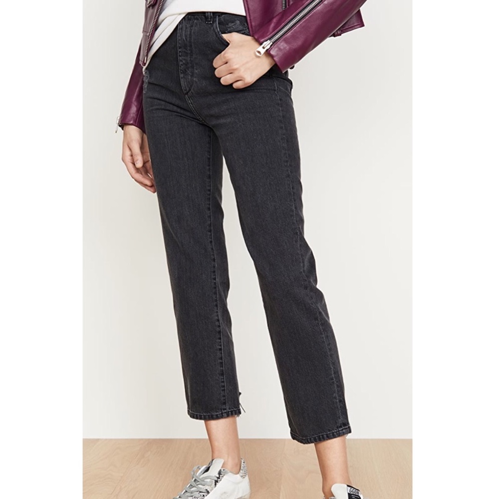 DL1961 x Marianna Hewitt Jerry High Rise Vintage Straight Salina Jeans